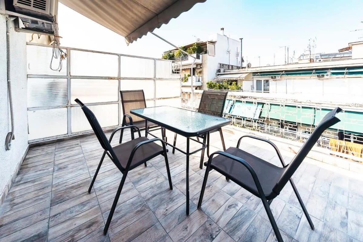 Topfloor Central Apt With Urban Views,3' To Metro Афіни Екстер'єр фото