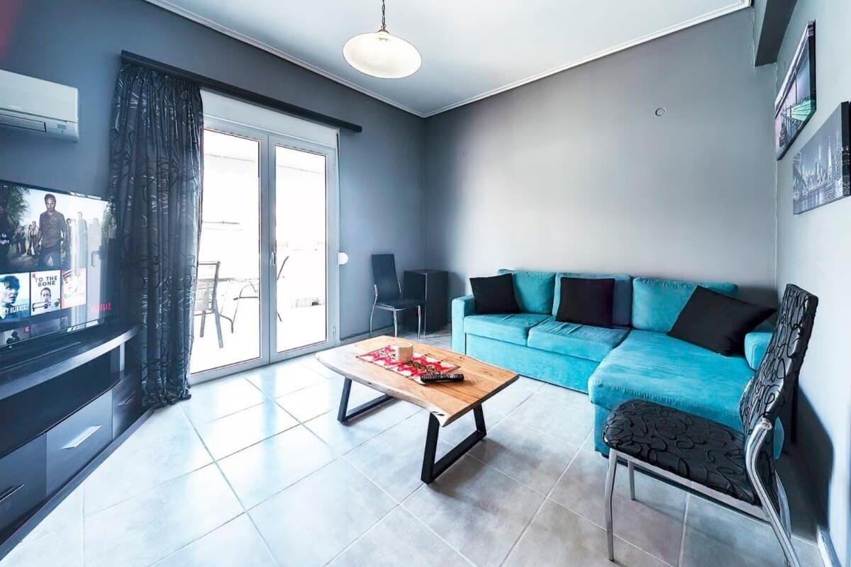 Topfloor Central Apt With Urban Views,3' To Metro Афіни Екстер'єр фото